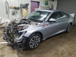Salvage cars for sale from Copart Elgin, IL: 2020 Honda Accord Hybrid ex