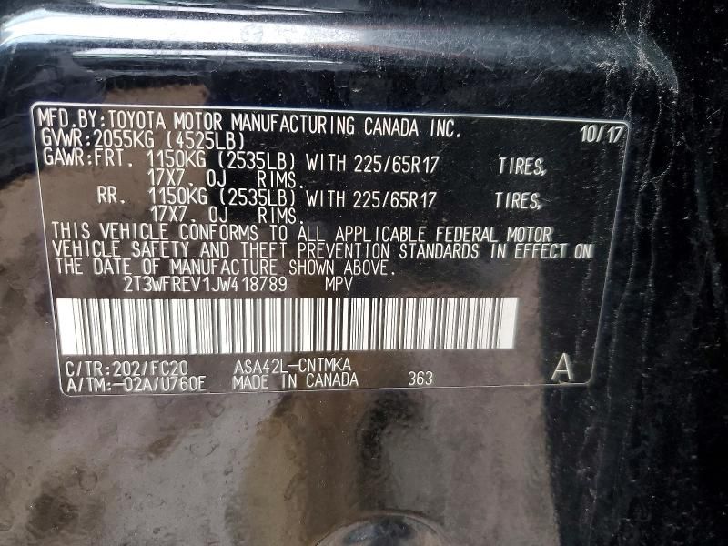 2018 Toyota Rav4 Adventure