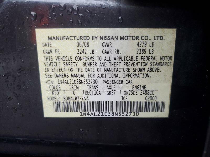 2008 Nissan Altima 2.5