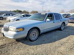 Salvage cars for sale from Copart Sacramento, CA: 1997 Lincoln Town car Executive