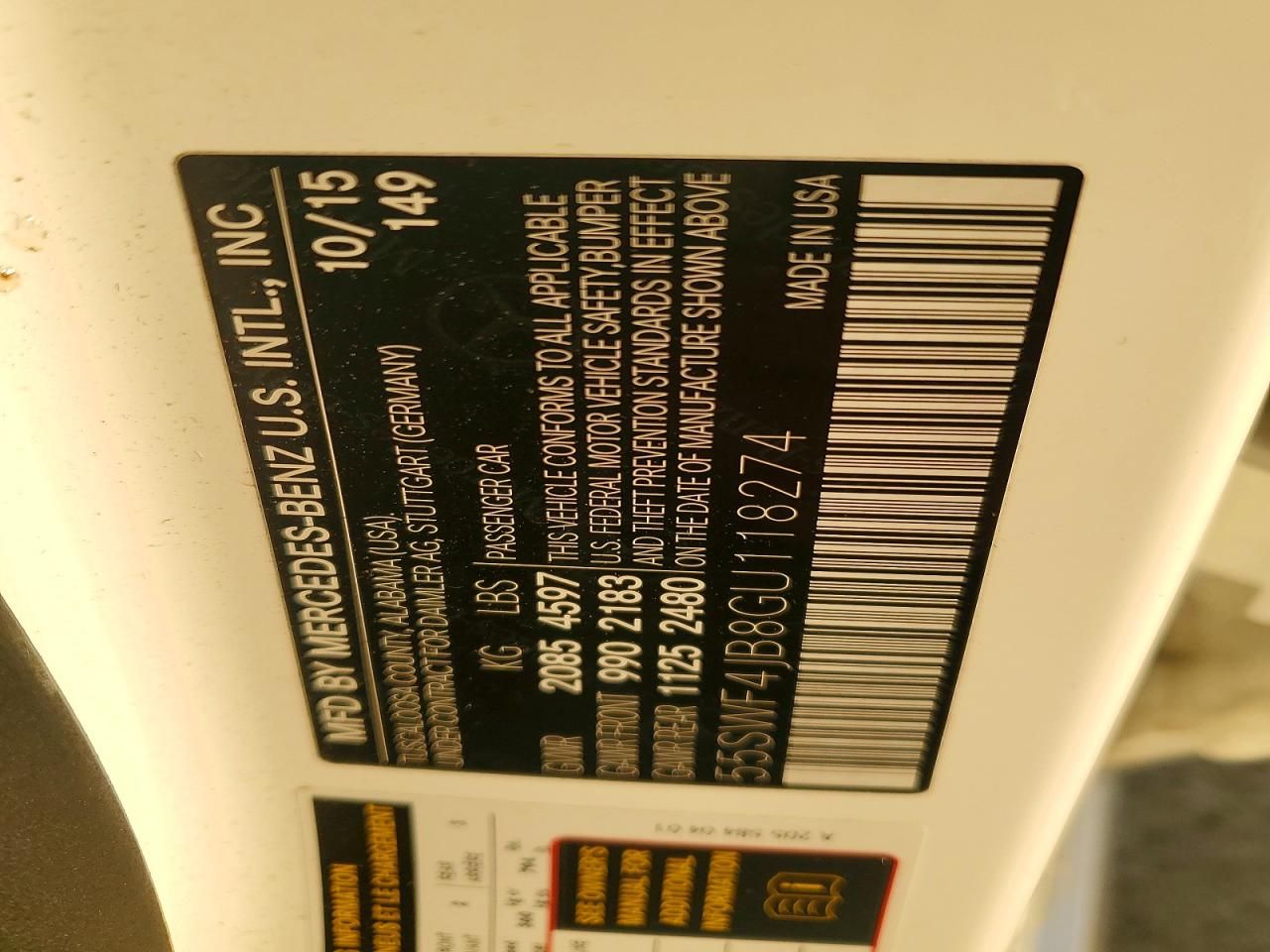 2016 Mercedes-Benz C300