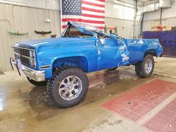 Salvage trucks for sale at Casper, WY auction: 1983 Chev C10