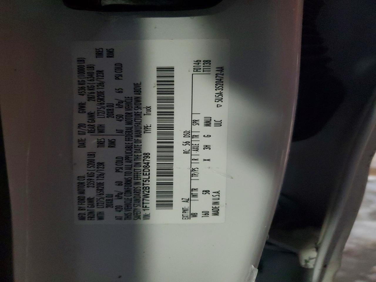 2020 Ford F250 Super Duty