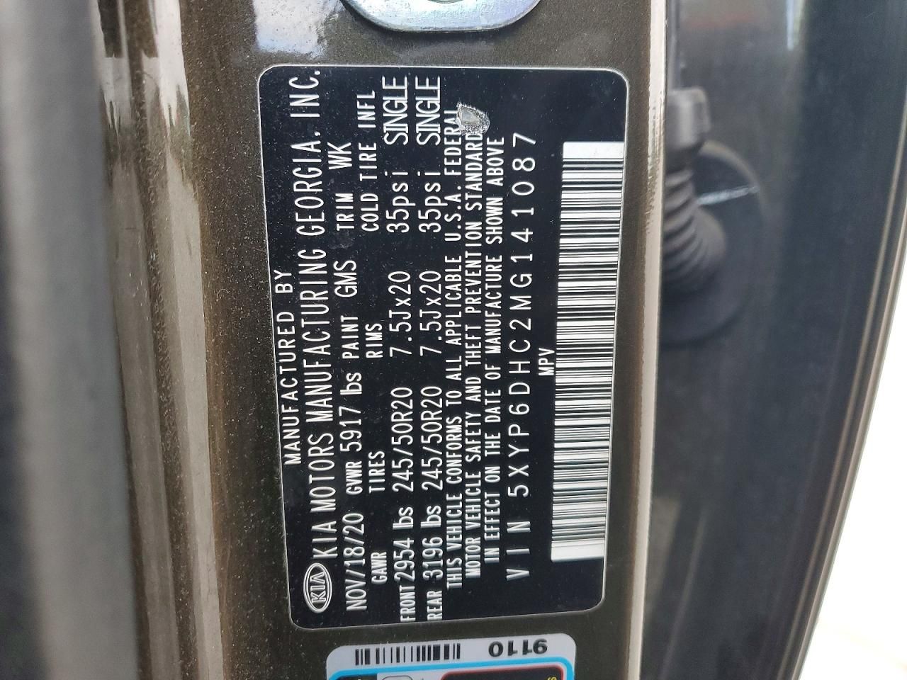 2021 KIA Telluride s