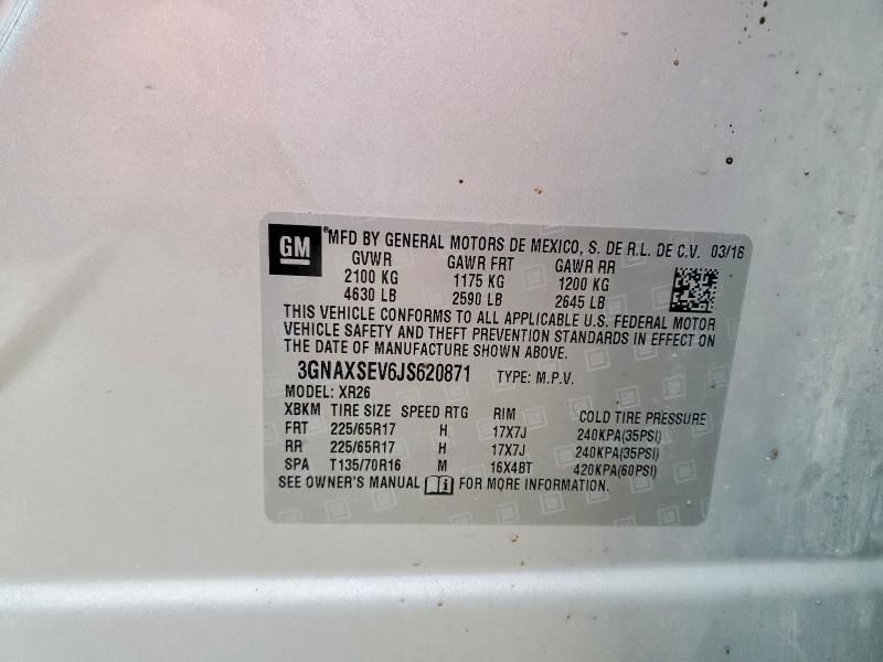 2018 Chevrolet Equinox lt