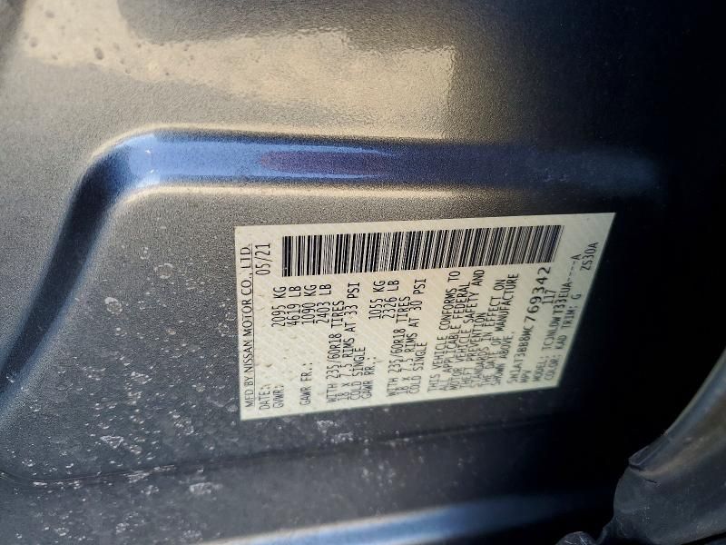 2021 Nissan Rogue sv