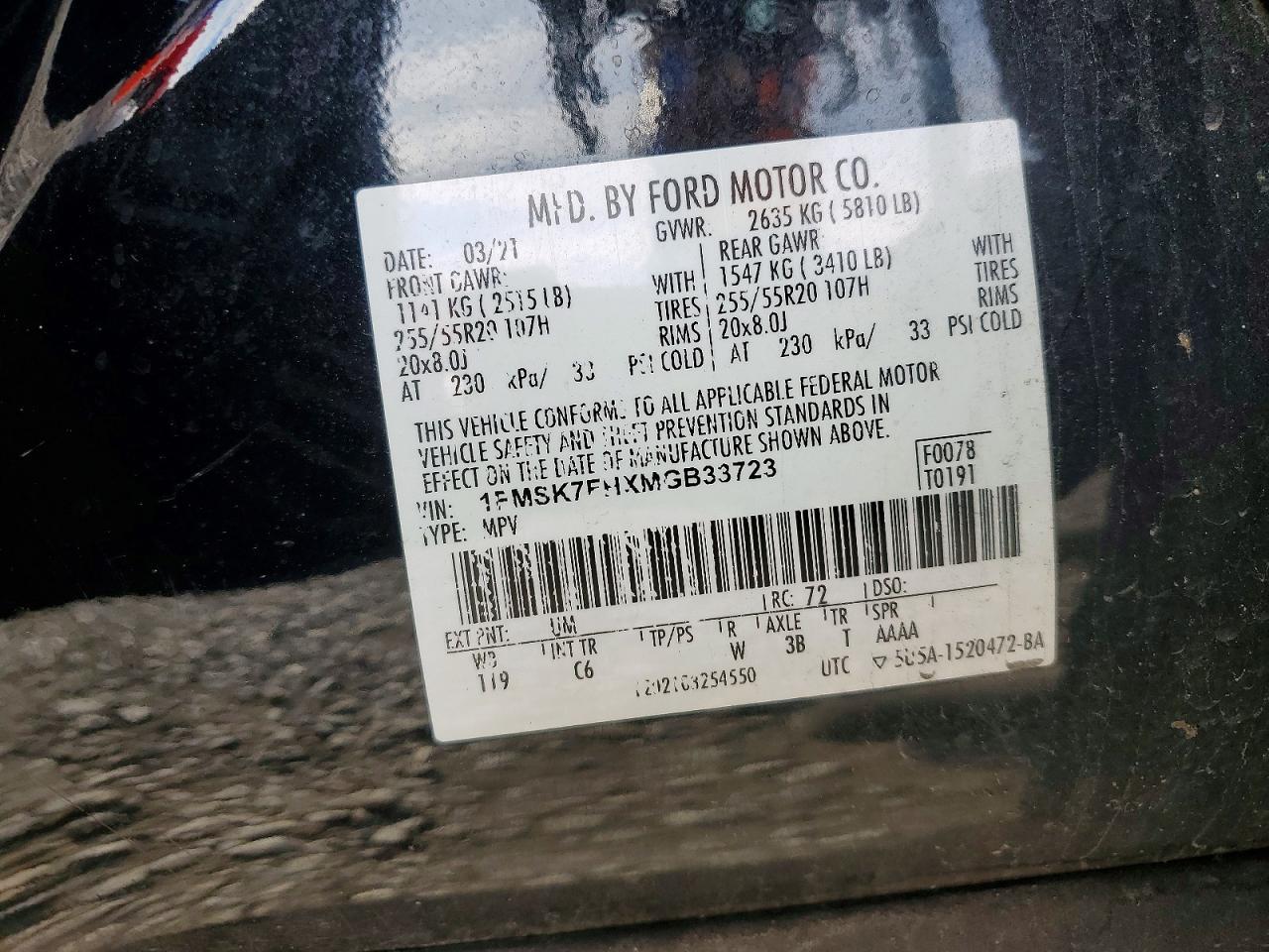 2021 Ford Explorer Limited