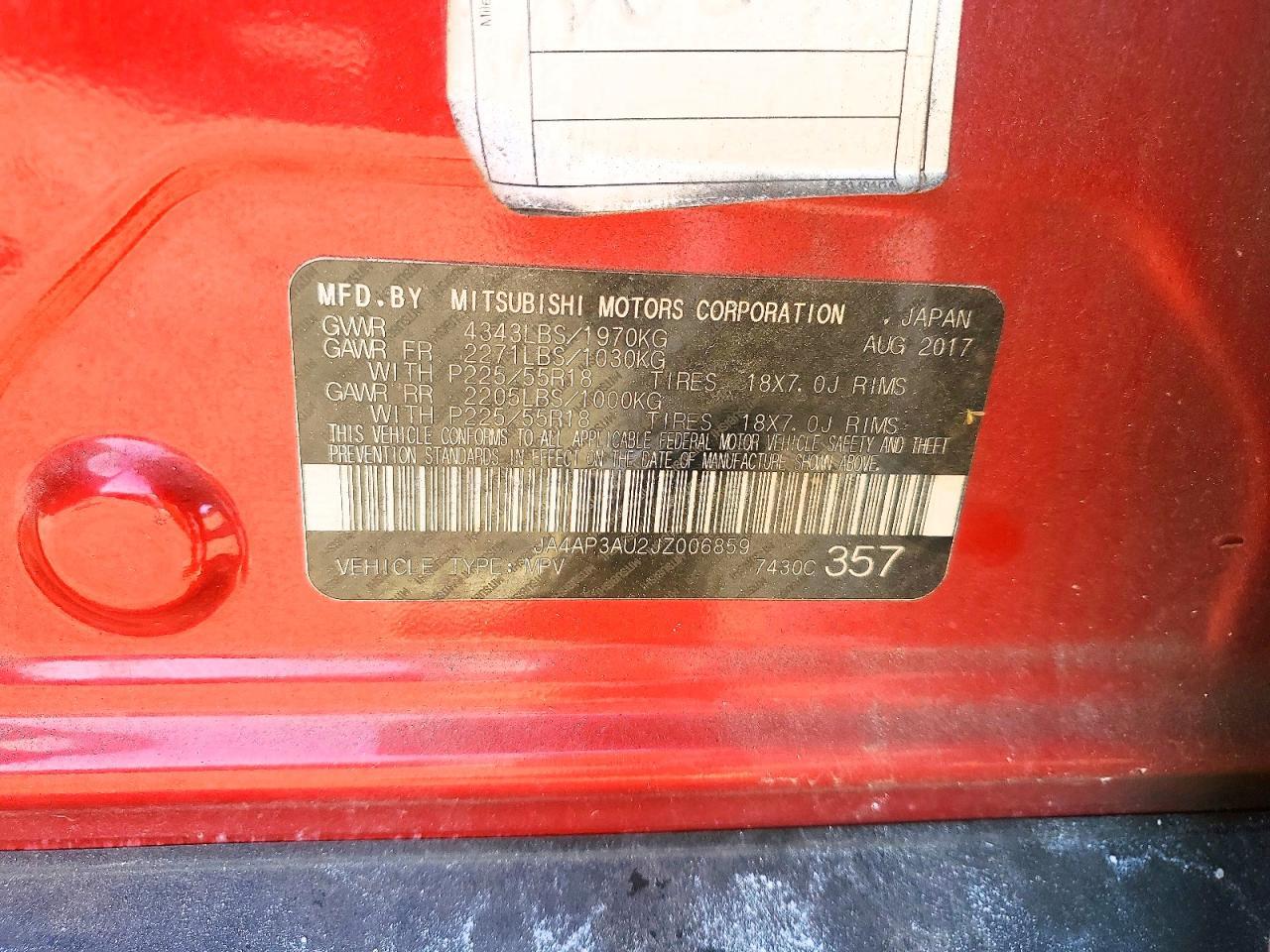 2018 Mitsubishi Outlander Sport es