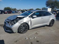 Salvage cars for sale from Copart Orlando, FL: 2022 Toyota Corolla se