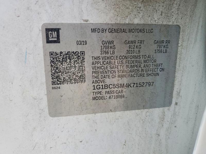 2019 Chevrolet Cruze ls