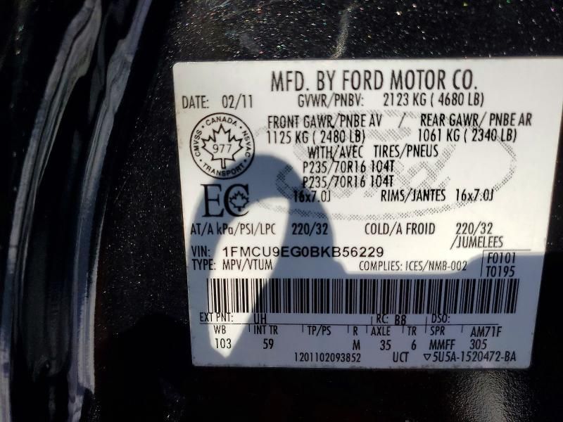 2011 Ford Escape Limited