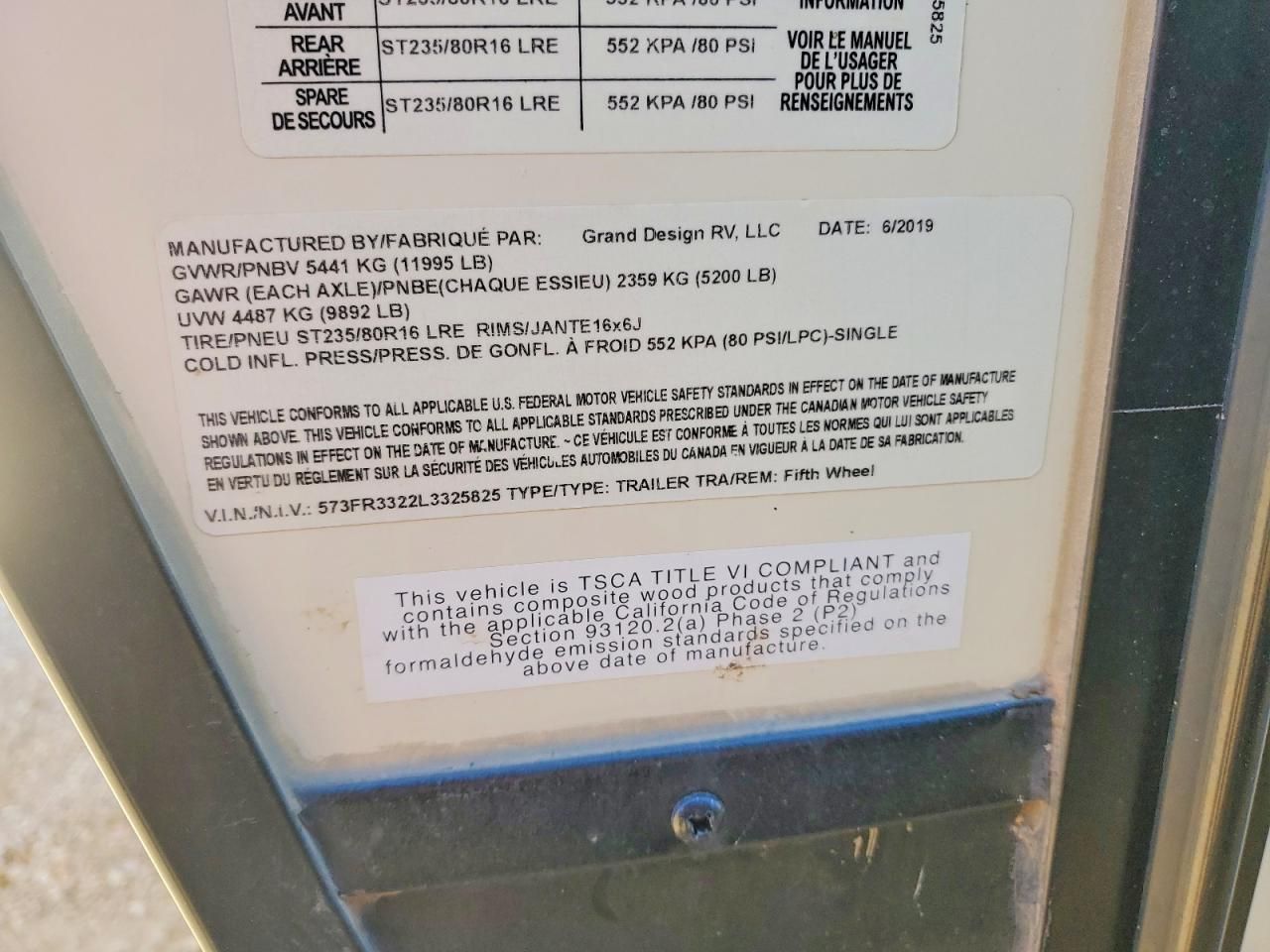 2020 Grand Design Reflection