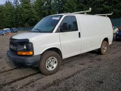 Salvage cars for sale from Copart Graham, WA: 2016 Chevrolet Express G2500 Delivery Van