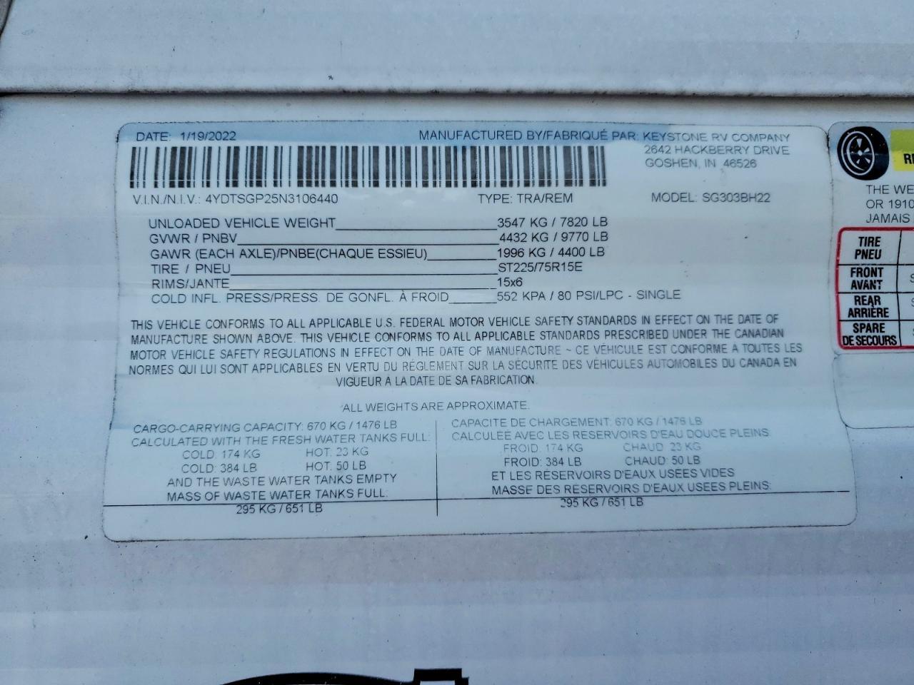 2022 Keystone Springdale Camper