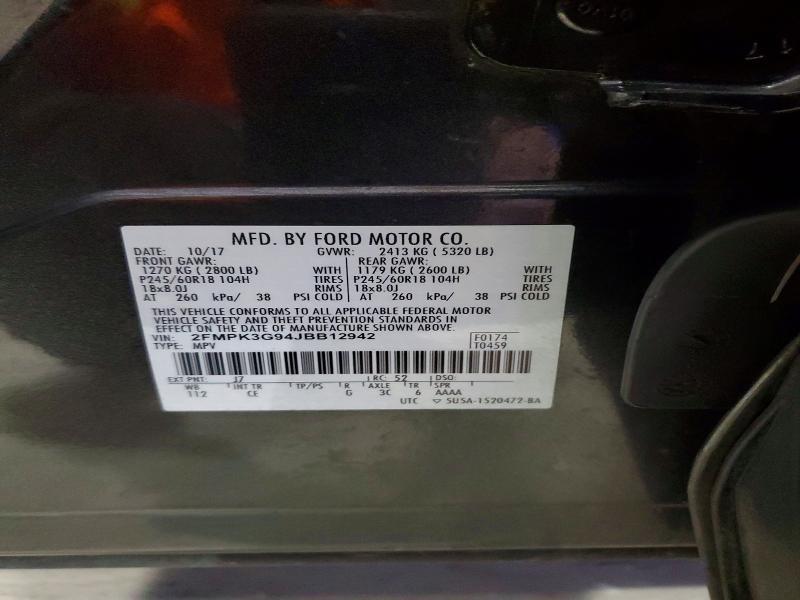 2018 Ford Edge se