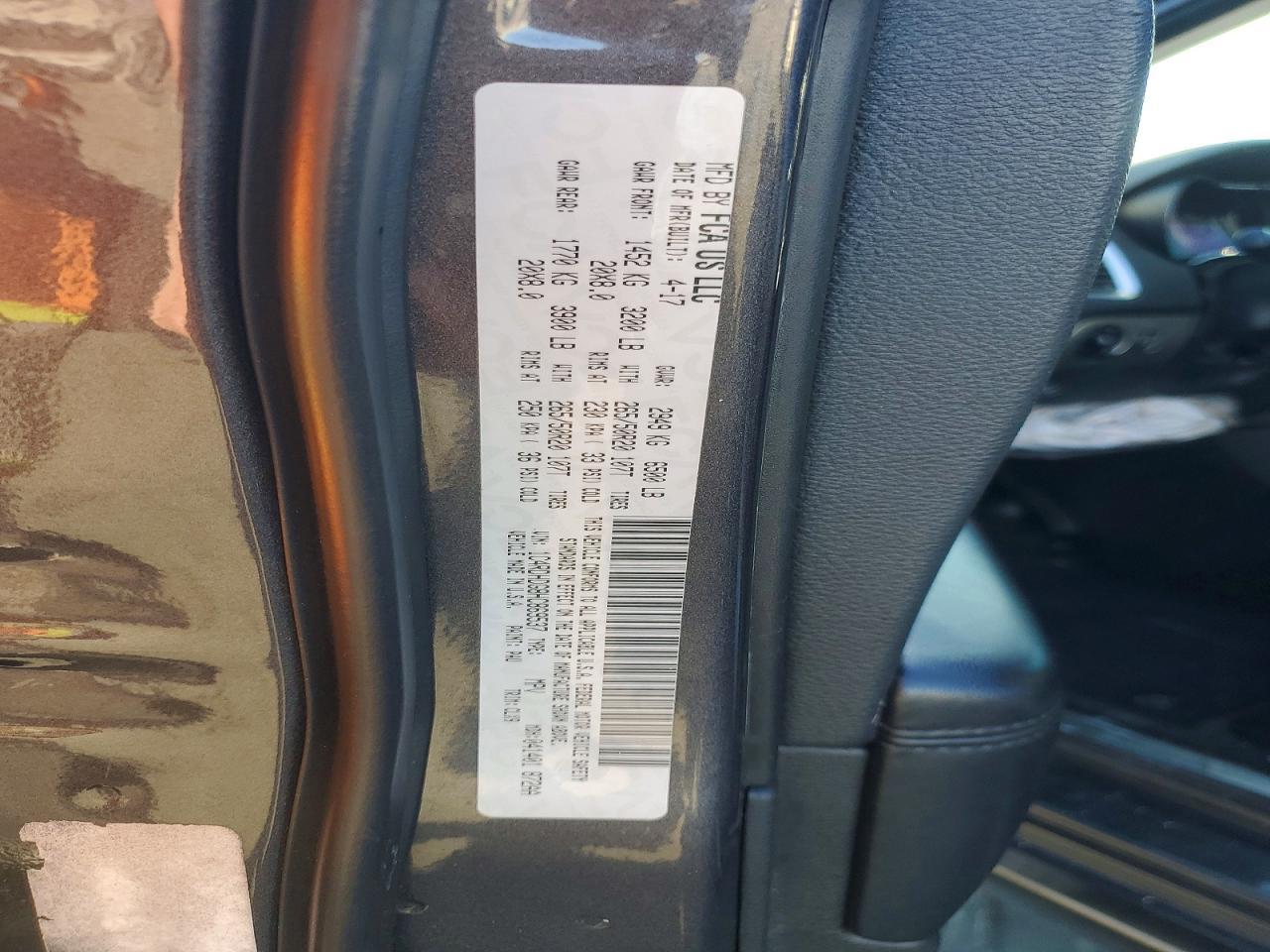 2017 Dodge Durango gt