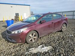 KIA salvage cars for sale: 2018 KIA Forte lx