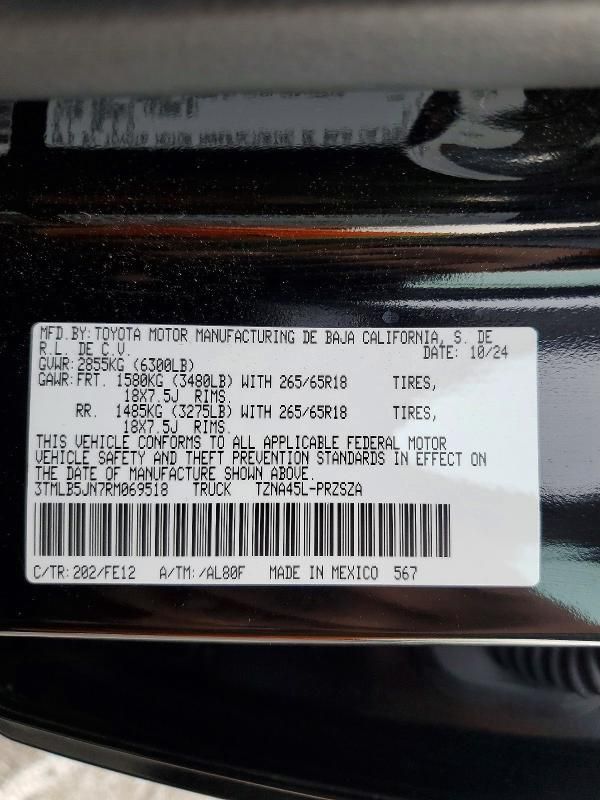 2024 Toyota Tacoma Double cab