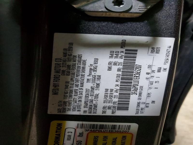 2014 Ford Fusion se Hybrid