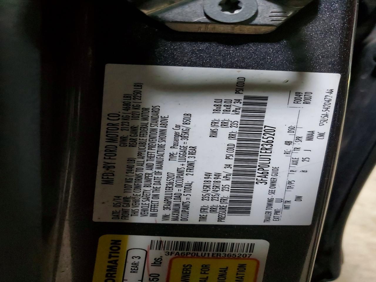 2014 Ford Fusion se Hybrid