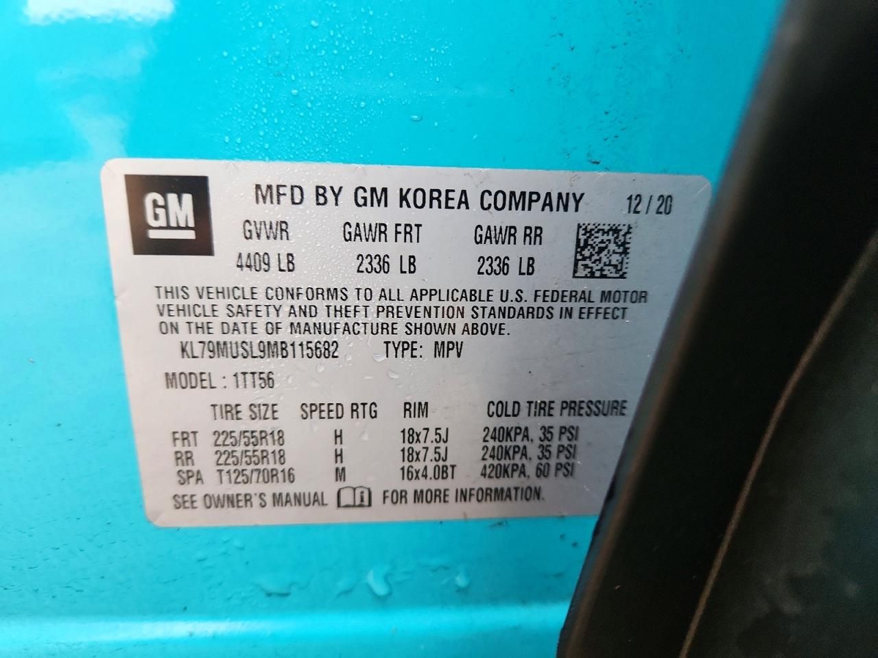 2021 Chevrolet Trailblazer rs