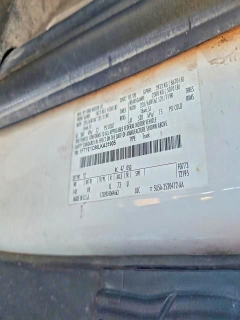 2020 Ford Transit T-150 Utility / Service van