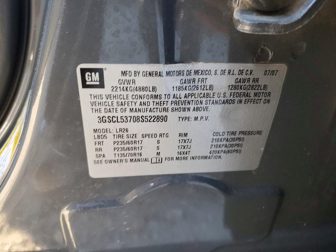 2008 Saturn Vue xr
