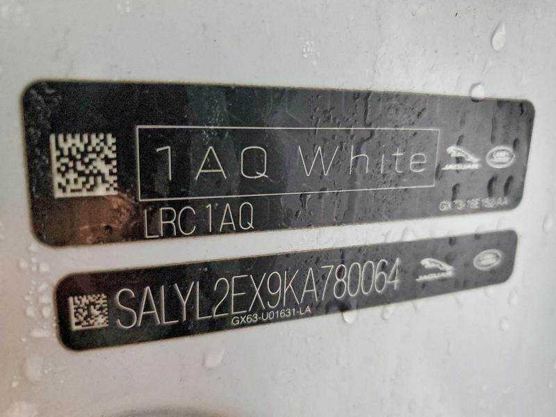 2019 Land Rover Range Rover Velar R-dynamic se