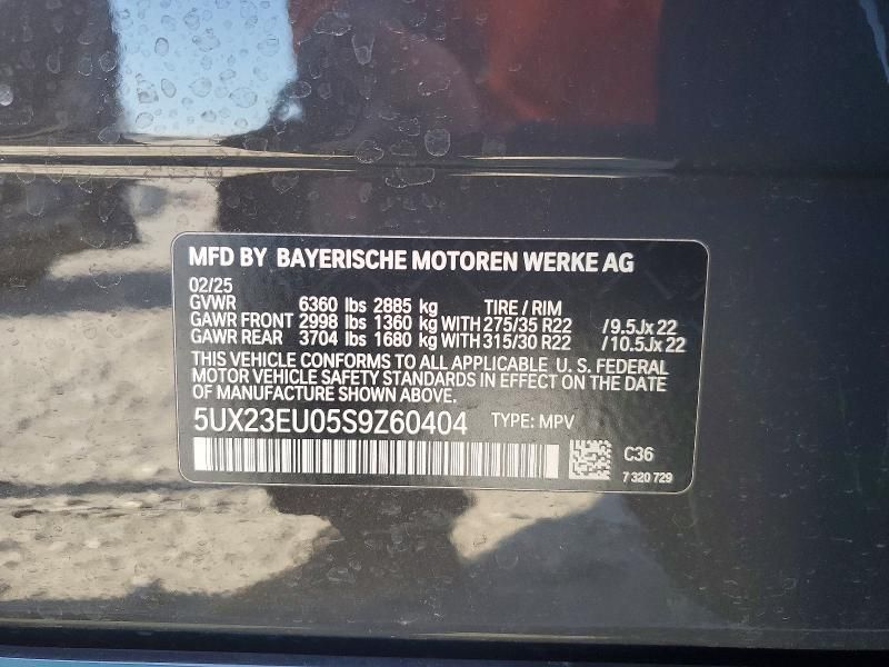 2025 BMW X5 Xdrive40i