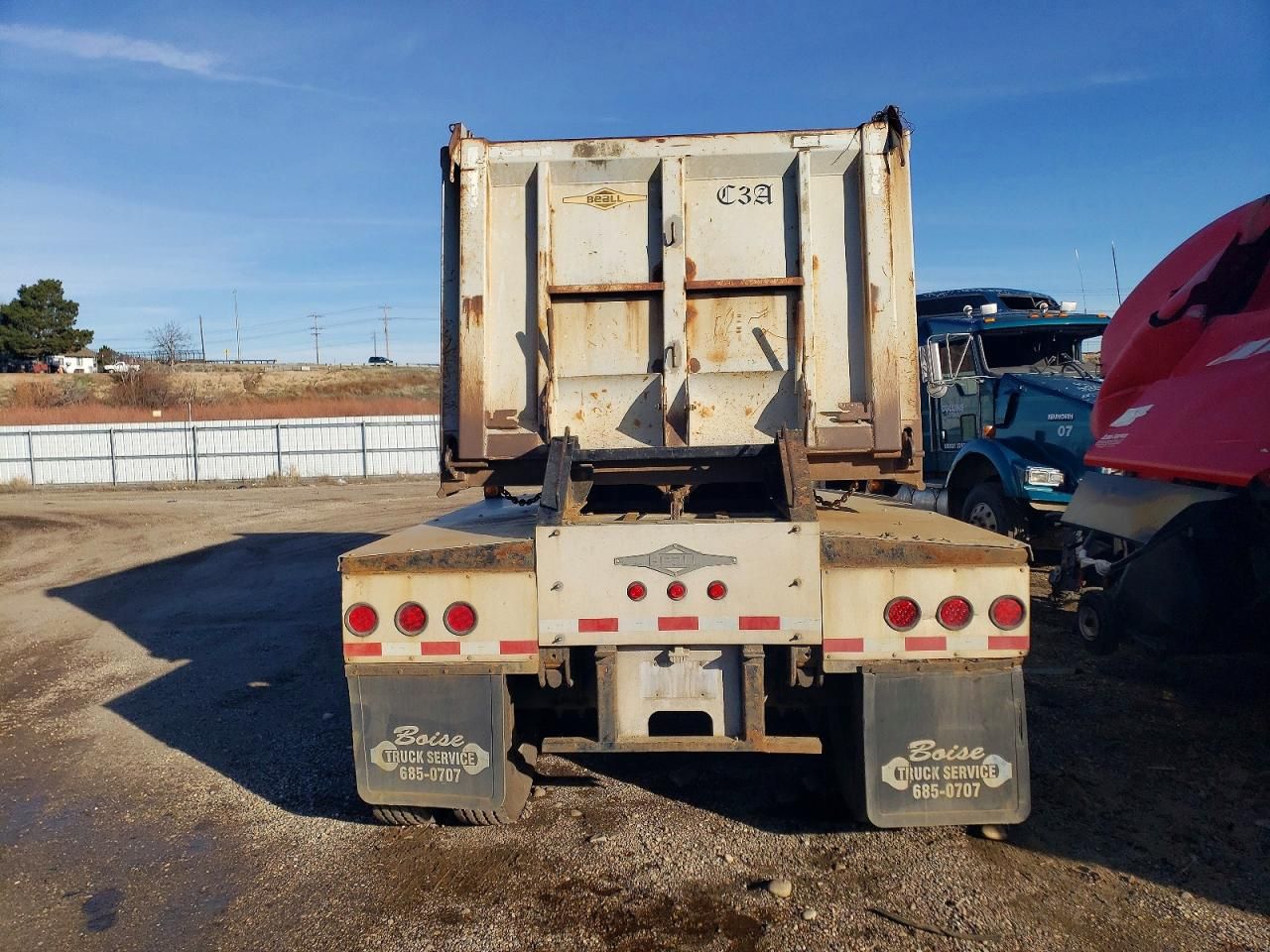 2005 Beall End Dump pup Trailer