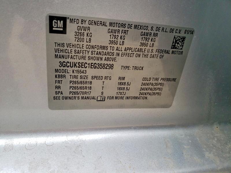 2014 Chevrolet Silverado K1500 LTZ