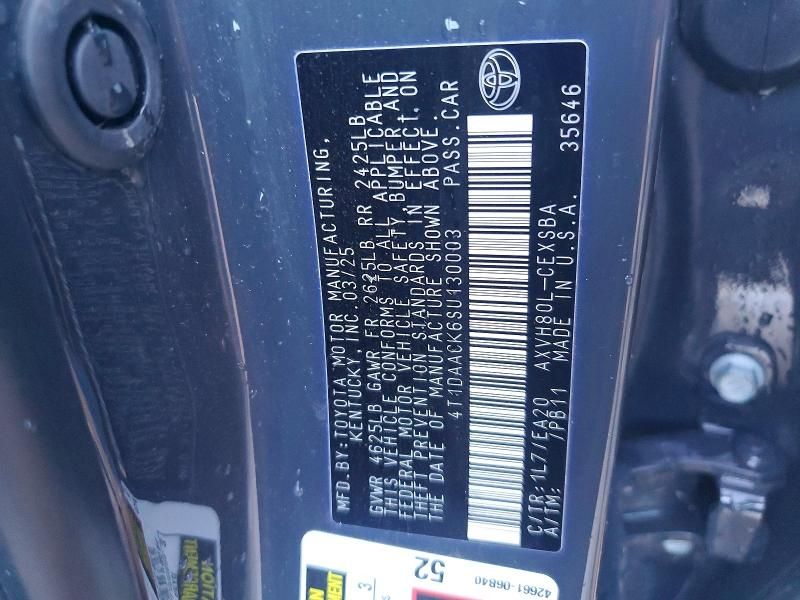 2025 Toyota Camry xse