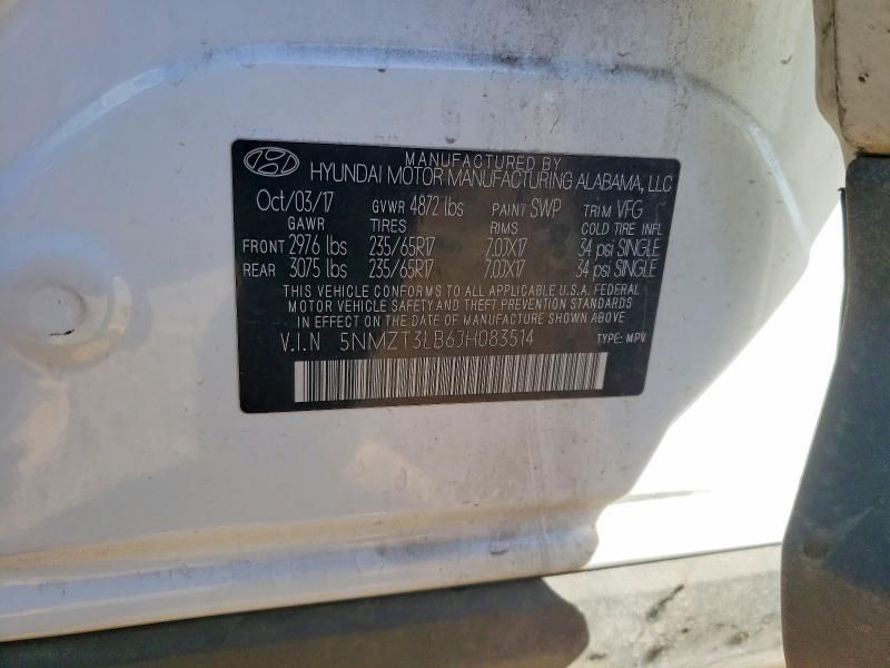 2018 Hyundai Santa fe Sport