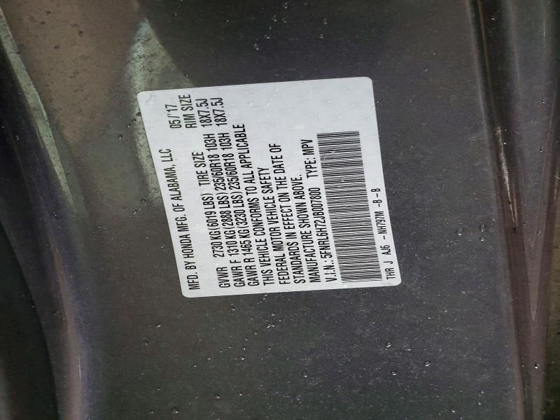 2018 Honda Odyssey exl