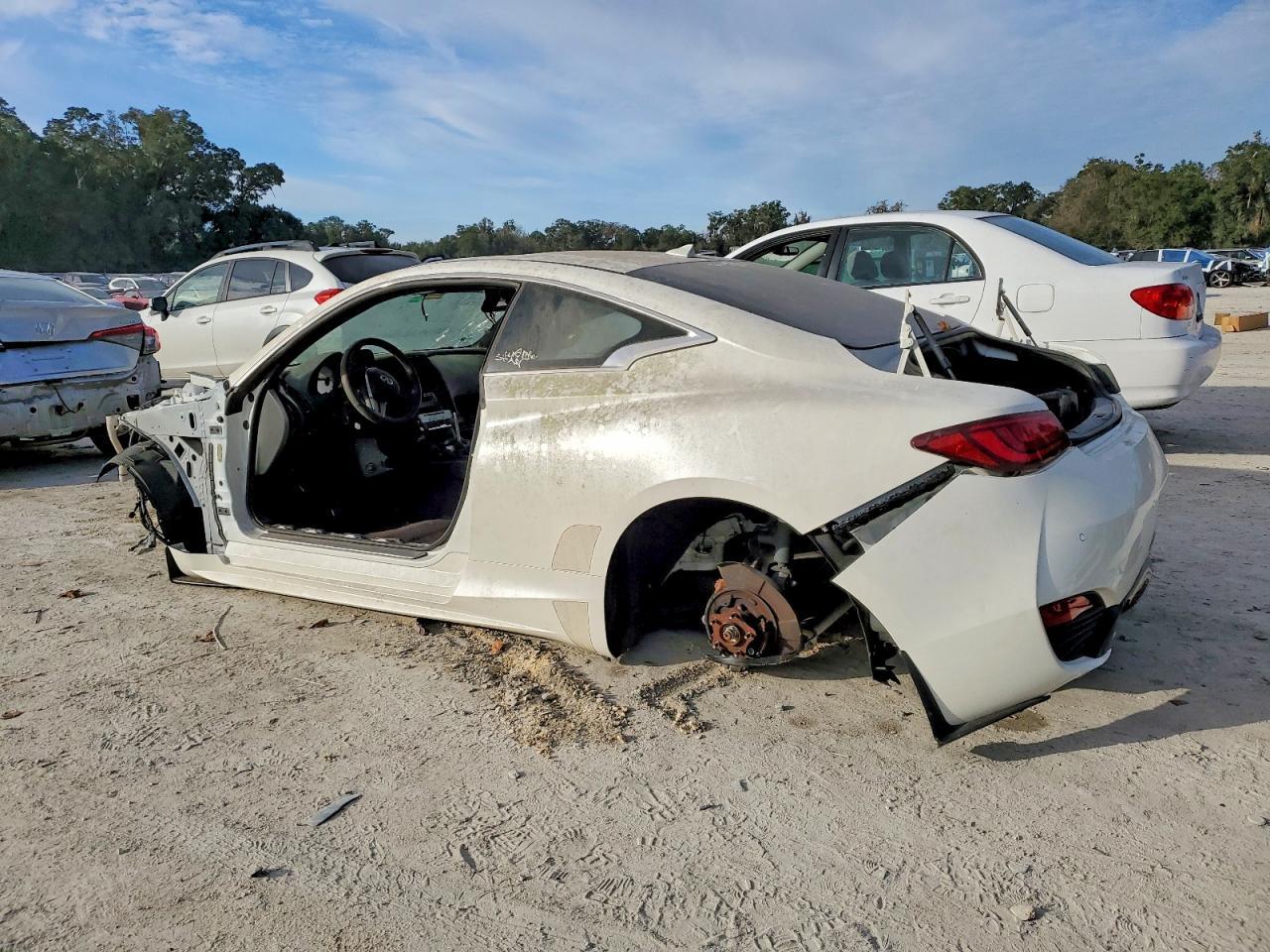 2022 Infiniti Q60 red Sport 400