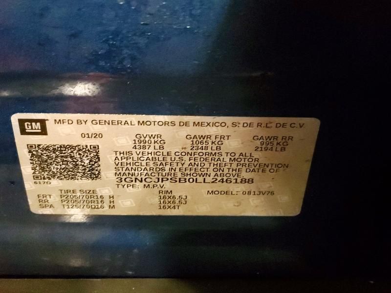 2020 Chevrolet Trax 1LT