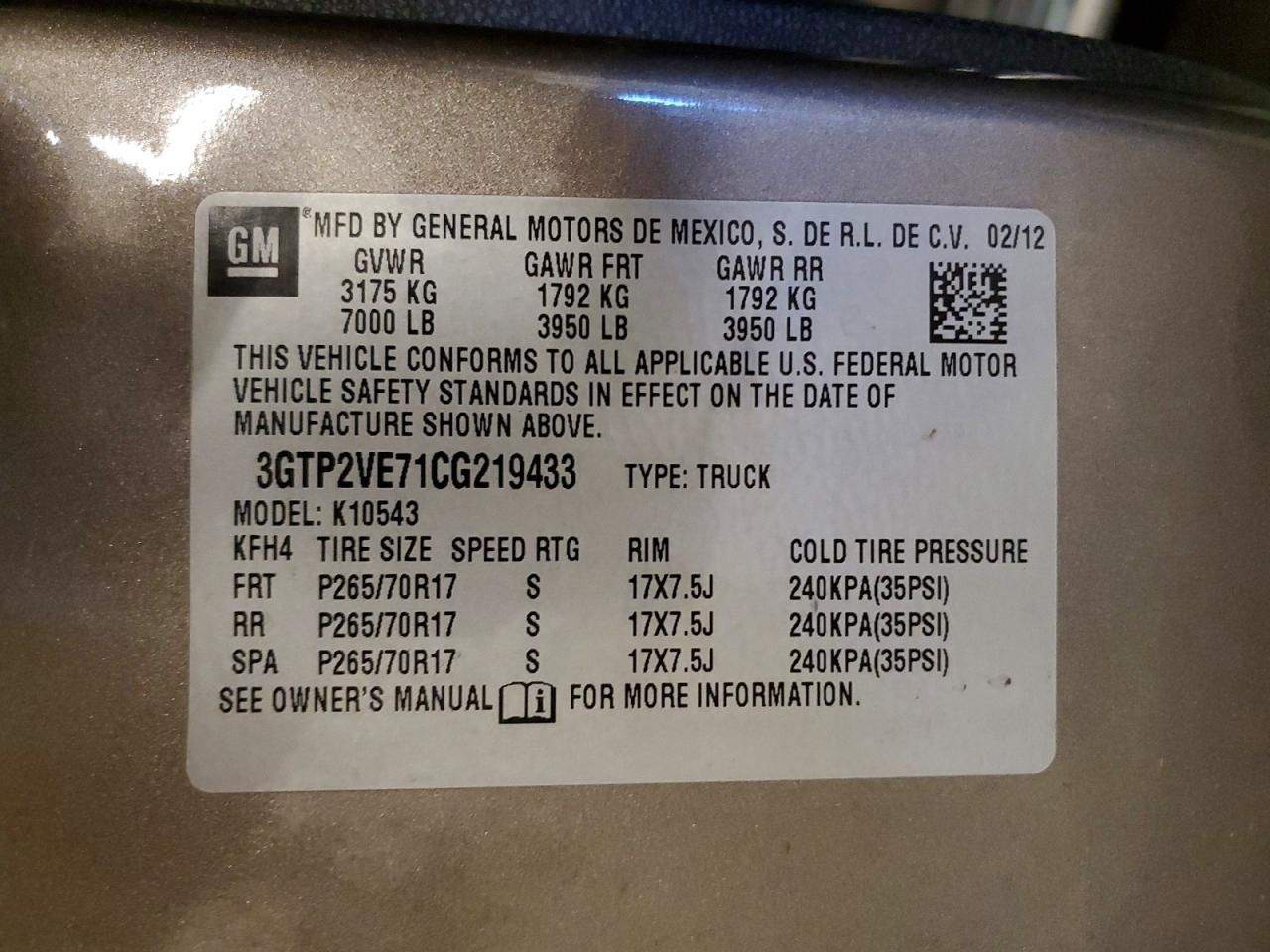 2012 GMC Sierra K1500 sle