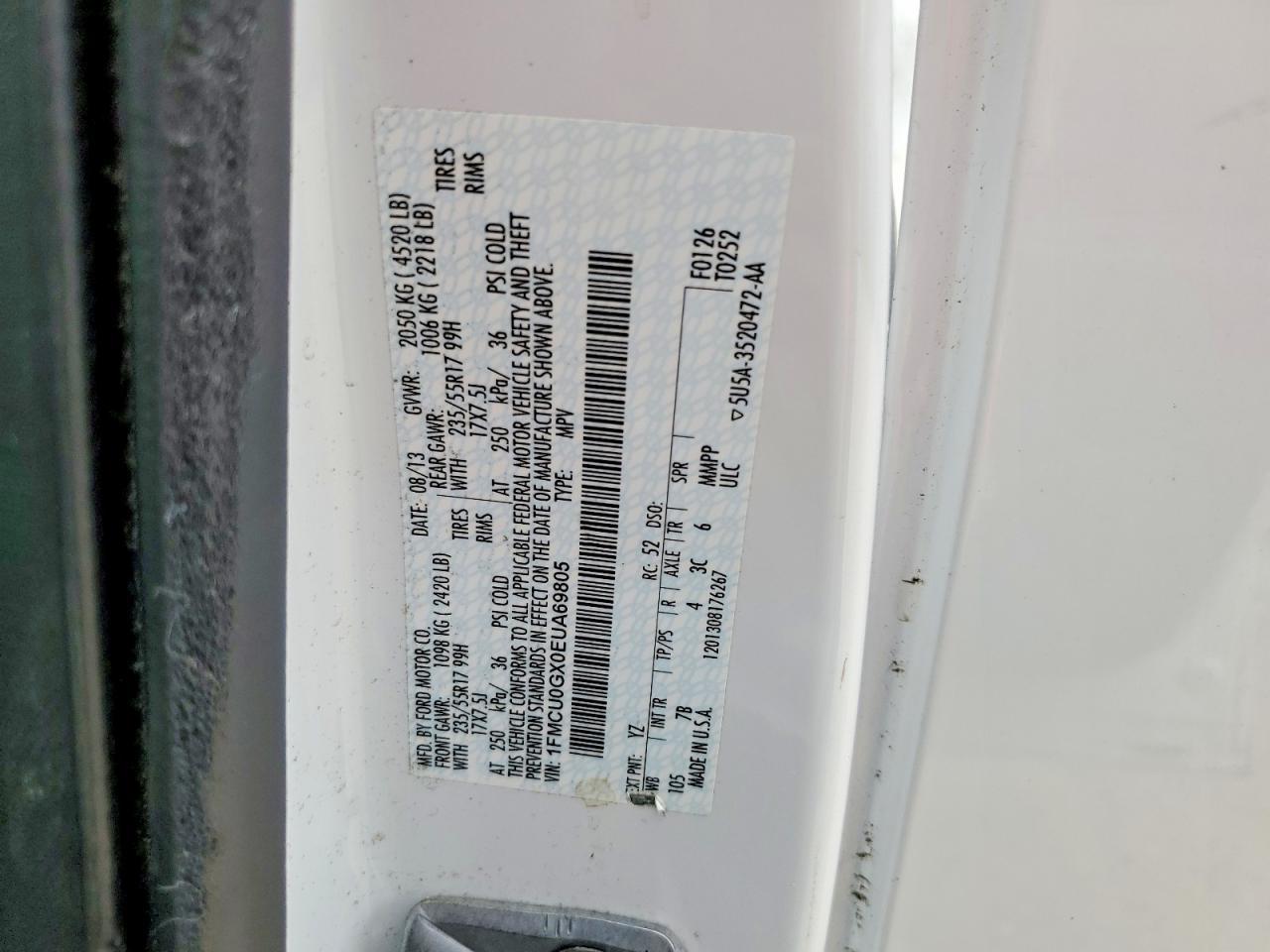 2014 Ford Escape se