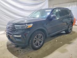 Ford Explorer salvage cars for sale: 2021 Ford Explorer xlt