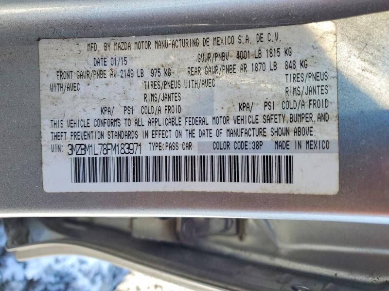 2015 Mazda 3 Touring