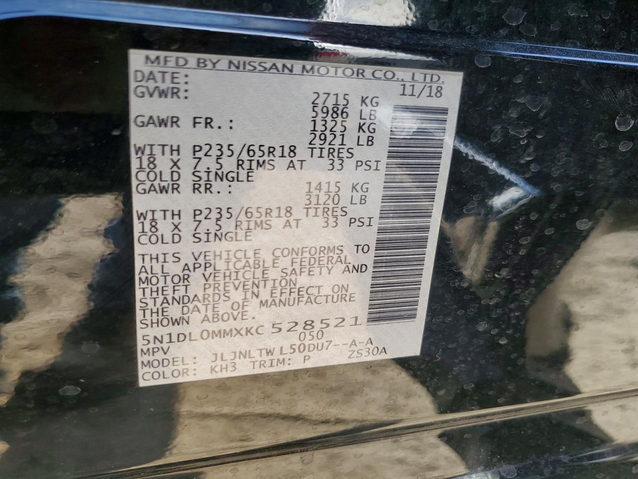 2019 Infiniti Qx60 Luxe