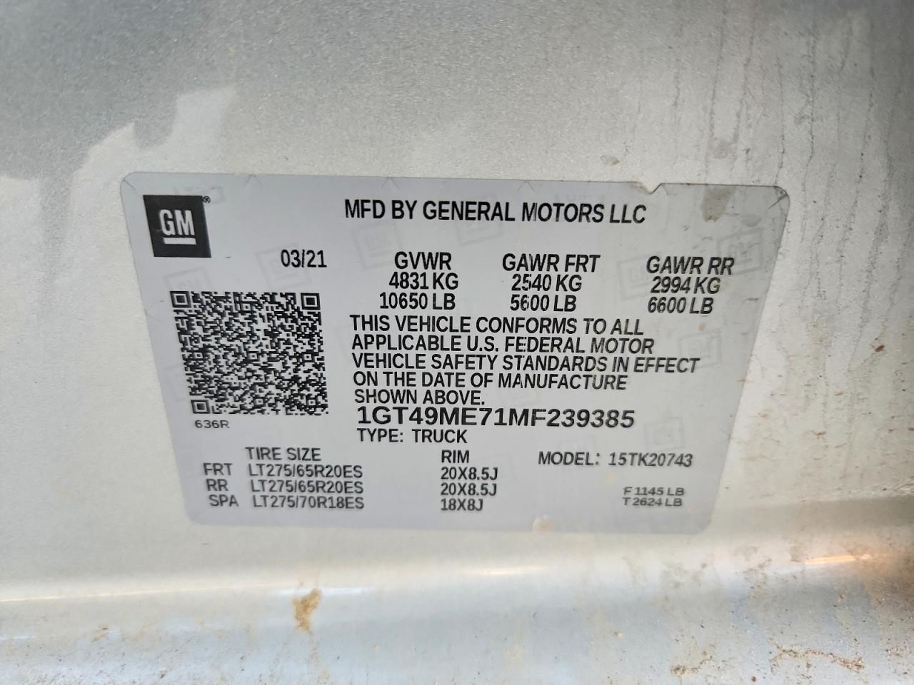 2021 GMC Sierra K2500 sle