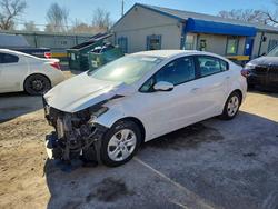 KIA salvage cars for sale: 2017 KIA Forte lx