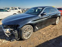 BMW salvage cars for sale: 2018 BMW 530 i