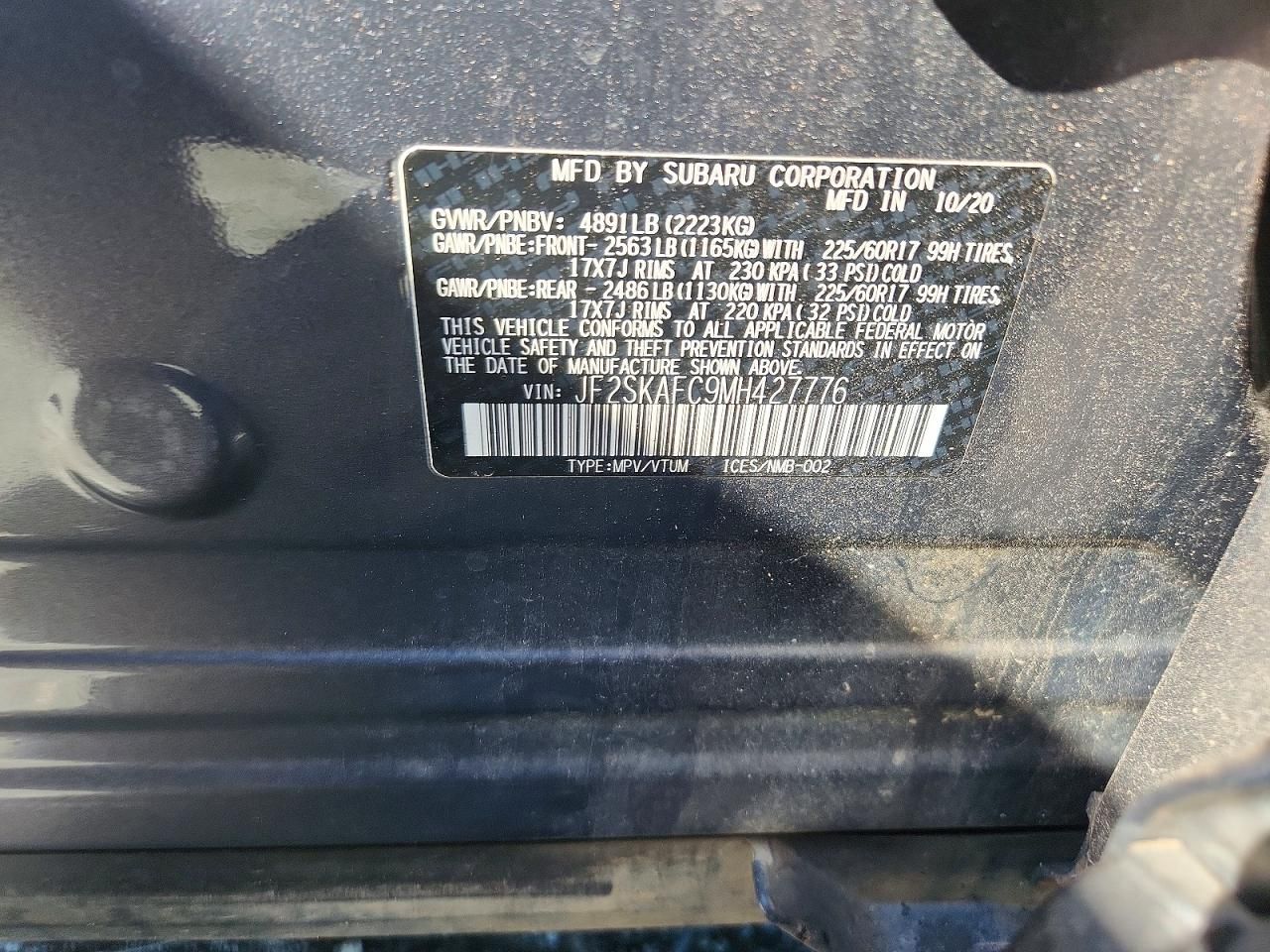 2021 Subaru Forester Premium