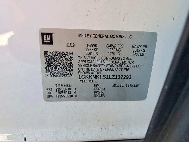 2020 GMC Acadia sle