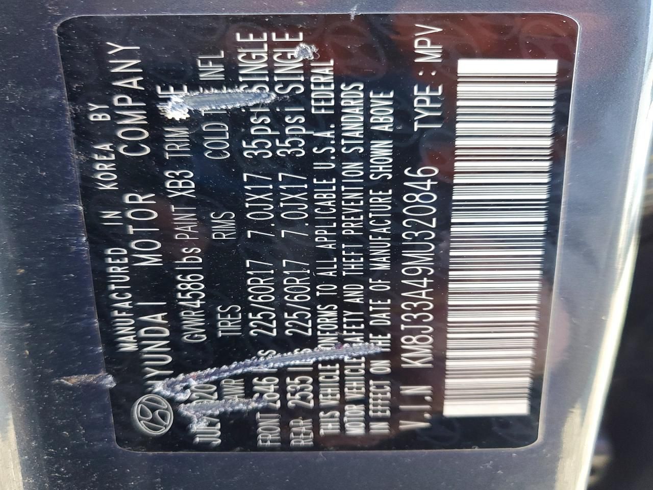 2021 Hyundai Tucson Limited