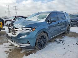 Salvage cars for sale from Copart Elgin, IL: 2023 KIA Carnival sx