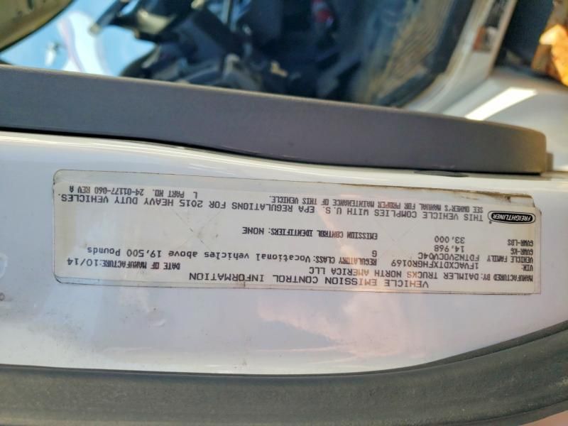 2015 Freightliner M2 106 Medium Duty