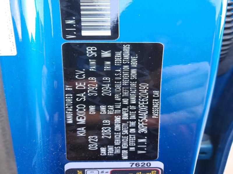 2023 KIA Forte gt Line